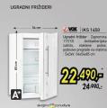 Tehnomanija Ugradni frižider VOX IKS1450