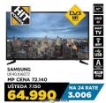 Gigatron Samsung TV 40 in Smart LED 4K UHD UE40JU6072