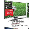 Emmezeta Samsung TV 40 in Smart LED Full HD zakrivljeni ekran UE40J6302
