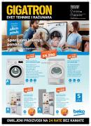 Gigatron akcija Beko bele tehnike oktobar 2017 Katalog Gigatron akcija Beko bele tehnike oktobar 2017