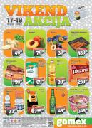 Gomex vikend akcija, 17-19. avgust 2018 Katalog Gomex vikend akcija, 17-19. avgust 2018