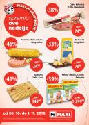MAXI nedeljna akcija, 26. oktobar do 1. novembar 2018 Katalog MAXI nedeljna akcija, 26. oktobar do 1. novembar 2018