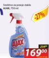 InterEx Ajax sredstvo za pranje i čišćenje stakla, 750 ml