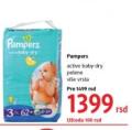 DM market Pampers Active baby-dry pelene