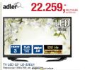 METRO Adler televizor LED TV LE-32EU1, ekran 32