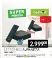 Roda Set Top Box Alphastar 1389 DVB-T2