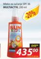 InterEx Multiactiv mleko za sunčanje Sun Kids SPF 36