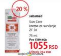 DM market Krema za sunčanje Sebamed Sun Care ZF 30