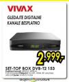 Tehnomanija Set Top Box Vivax DVB-T2 153