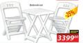 InterEx PVC baštenski set sto i 2 stolice