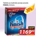 InterEx Finish tablete za mašinsko pranje sudova 56 kom