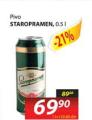 InterEx Staropramen pivo u limenci 0,5 l