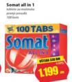 Roda Somat All in 1 tablete za mašinsko pranje sudova 100 kom