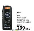 DM market Nivea Men Active Clean šampon za kosu sa aktivnim ugljem 250 ml