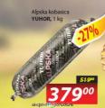 InterEx Alpska kobasica Yuhor 1 kg