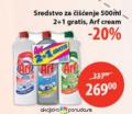 MAXI Arf cream sredstvo za čišćenje 3x500 ml