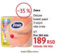 DM market Zewa Deluxe toaletni papir 4 rolne