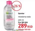 DM market Garnier miceralna voda 400 ml