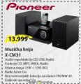 Centar bele tehnike Pioneer muzička linija X-CM31 CD, MP3, WMA, Radio