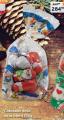 TEMPO Novogodišnji paketići slatki čokoladni Deda Mraz u kesi