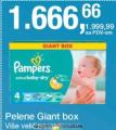 METRO Pampers pelene Active baby dry giant box
