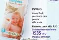 DM market Pampers Premium Care pelene Value pack