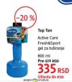 DM market Top Ten Active Care Fresh&Sport gel za tuširanje 800 ml