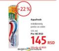 DM market Aquafresh pasta za zube 125 ml