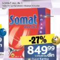 IDEA Somat All in 1 tablete za mašinsko pranje sudova 56 kom