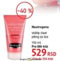 DM market Neutrogena Visibly clear piling za lice 150 ml