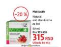DM market Multiactiv Natural anti stres krema za lice 50 ml