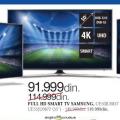 Emmezeta Samsung TV 50 in Smart LED 4K UHD UE50JU6827