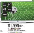 Emmezeta Samsung TV 40 in Smart LED 4K UHD UE40JU6412