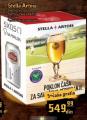 Idea, Roda i Mercator Stella Artois pivo svetlo u limenci 5x0,5l sa čašom