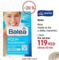 DM market Balea Aqua maska za lice u obliku maramice