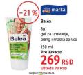 DM market Balea 3u1 gel za umivanje, piling i maskara za lice 150ml