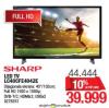 Home Center Sharp TV 40 in LED Full HD