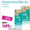 Lilly Drogerie Pampers Active baby dry pelene