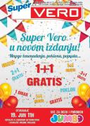 Katalog Super Vero akcija 1+1 gratis 19. jun do 03. jul 2016