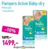 Lilly Drogerie Pampers Active baby dry pelene