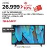 Home Center Sharp TV 32 in LED HD Ready
