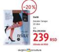 DM market Ženske čarape Gerbi 20 den