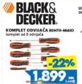 Roda Komplet odvijača Black&Decker BDHTO-66450, 8 odvijača
