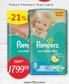 Super Vero Pelene Pampers Active baby dry giant pack