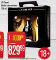 Dis market JP Chenet poklon set vino Merlot Cabernet, 750ml sa dve čaše