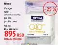 DM market Nivea Visage Q10 dnevna krema za lice protiv bora, 50ml