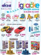 Katalog Akcija Aksa igračke (BG i NS), 16. decembar 2016 do 16. januar 2017