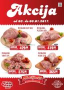 Katalog Akcija svinjskog mesa Matijević, 3-6. januar 2017
