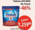 MAXI Finish All in 1 tablete za mašinsko pranje posuđa, 90/1