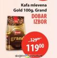 MAXI Grand Gold melevna kafa, 100g